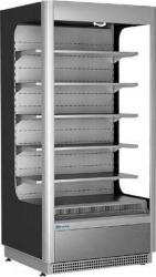 Холодильная горка гастрономическая Kayman KВК-950МП серый матовый