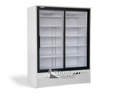 Шкаф холодильный GLACIER ВВ-1000 стеклянная дверь купе