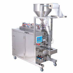 Фасовочно-упаковочный автомат Hualian Machinery DXDG-200 NEW (68 мм, 5-50 мл) для жидких и пастообразных продуктов