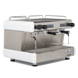 Кофемашина рожковая автоматическая Conti CC100 2 группы белая