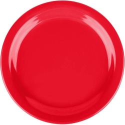 Тарелка CARLISLE красная D 230 мм, H 23 мм