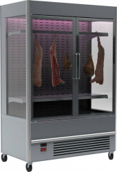 Холодильная горка мясная Carboma FC20-08 VV 1,3-3 X7 0430 (распашные двери структурный стеклопакет)