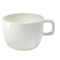 Чашка кофейная Serax Base 100 мл, D60 мм, H45 мм цвет белый глянцевый