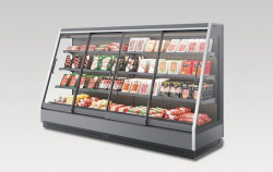 Холодильная горка гастрономическая с выносным агрегатом BrandFord IKAR Slim SQ 125