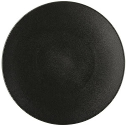 Тарелка REVOL Экинокс d310 мм, h35 мм черная 649502