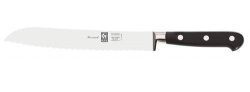 Нож для хлеба Icel Universal с волн. кромкой кованый 200/320 мм.