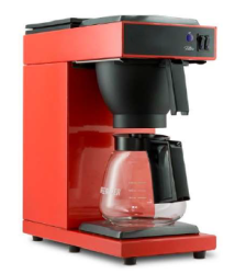 Кофеварка COFFF FLT120 красная с кувшином