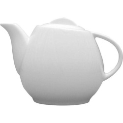 Чайник с крышкой Lubiana «Вейвел» 450мл D10, H10, L15см белый