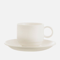 Чашка кофейная Arcoroc Daring 220 мл, d80 мм, h67 мм (блюдце G3751)