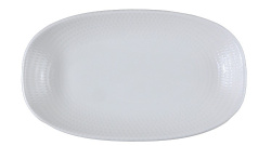 Блюдо Bonna White Pure Dot L 150 мм, B 85 мм