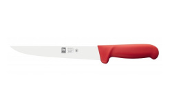 Нож обвалочный Icel Poly красный, с широким лезвием L 280/150 мм