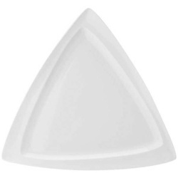 Блюдо Vista Alegre треугольное; H 23, L 404, B 404мм, фарфор