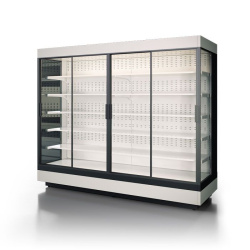 Холодильная горка гастрономическая с выносным агрегатом Enteco master НЕМИГА П2 CUBE1 CUPE 375 ВС