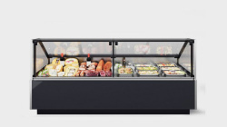 Витрина холодильная с выносным агрегатом BrandFord CALYPSO Slim 125 вентилируемая