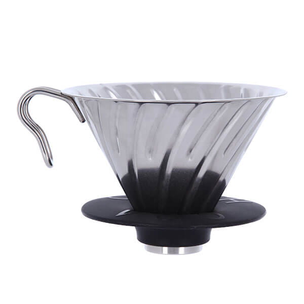 Воронка для приготовления кофе Hario VDM-02HSV, металл, цвет серебро