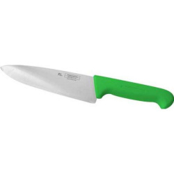 Нож поварской P.L. Proff Cuisine Pro-Line с зеленой ручкой L 200 мм