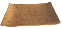 Блюдо для суши KunstWerk коричневое L 170 мм, B 115 мм
