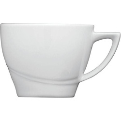 Чашка кофейная LILIEN Atlantis 100мл D70, H50, L95, B70мм белый