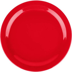 Тарелка CARLISLE красная D 270 мм