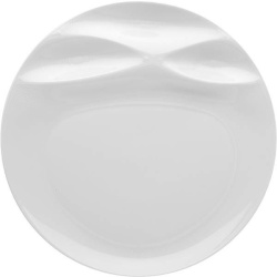 Тарелка Vista Alegre Марес; D 290, H 23мм, фарфор; белый