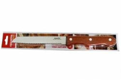 Нож для хлеба Appetite  Кантри 275/150 мм. с дерев. ручкой FK216D-7