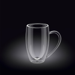 Кружка Wilmax Thermo Glass 250 мл, D 65 мм, H 105 мм