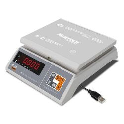 Весы фасовочные MERTECH M-ER 326 AFU-6.01 "Post II" LED USB-COM