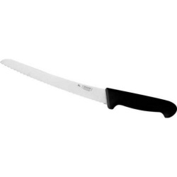 Нож хлебный P.L. Proff Cuisine Pro-Line с черной ручкой L 250 мм