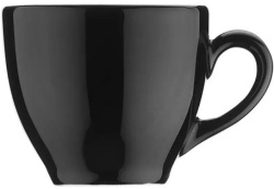 Чашка кофейная Kutahya Nanocream Black 100 мл, D 65 мм, H 55 мм