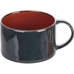 Чашка Serax Terres de Reves 190 мл, D80 мм, H51 мм чайная цвет синий коричневый