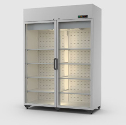 Шкаф холодильный Enteco master СЛУЧЬ 1400 ШС (стеклянные двери)