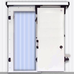 Блок дверной для камеры Профхолод с дверью откатной 3000x2400 (80мм)