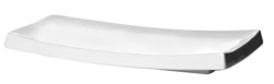 Блюдо для суши KunstWerk Paula белое L 240 мм, B 110 мм, H 18 мм