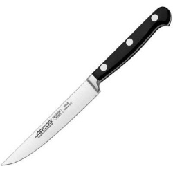 Нож кухонный Arcos Класика L225/120 мм, B20 мм черный 255800