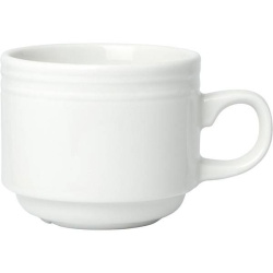 Чашка кофейная Steelite Bead белая 100 мл.