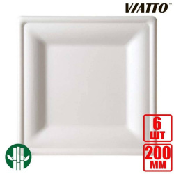 Тарелка квадратная Viatto SPS-8 (6шт)