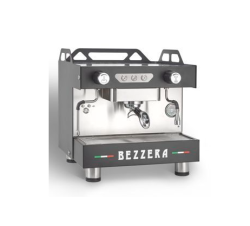 Кофемашина рожковая автоматическая BEZZERA Moda DE 1GR черная матовая+экономайзер+подсветка 1 фаза