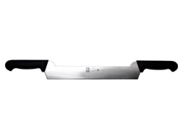 Нож для сыра 300/580 мм с двумя ручками, черный Practica Icel 241.9504.30 Icel