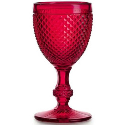 Бокал для вина Vista Alegre Бикос; 210мл; D 81, H 153мм, стекло; красный