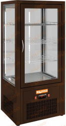 Витрина холодильная настольная HICOLD VRC 100 BROWN