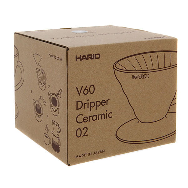 Воронка керамическая для приготовления кофе Hario VDC-02-MB-UEX Черная матовая