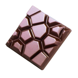 Форма для шоколадной плитки Martellato 70х70мм h11мм, 50гр, 6 ячеек, п/к