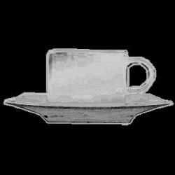Чашка кофейная Lubiana Victoria-hot 80 мл, D 61 мм, H 47 мм, L 80 мм