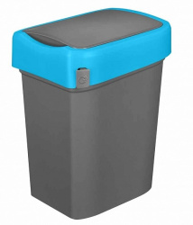 Контейнер мусорный RESTOLA SMART BIN 25 л, L 333 мм, B 269 мм, H 457 мм синий