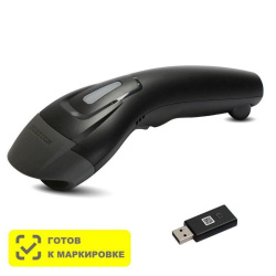 Ручной сканер штрих-кода MERTECH CL-610 P2D USB black