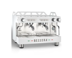 Кофемашина рожковая автоматическая BEZZERA Moda DE 2GR белая+экономайзер+подсветка мультифазная