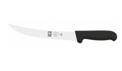 Нож обвалочный Icel SAFE изогнутый черный 200/335 мм.