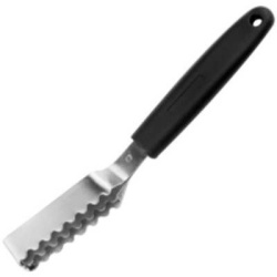 Нож для чистки рыбы APS «Оранж» пластик, сталь, чёрный, L 20 см