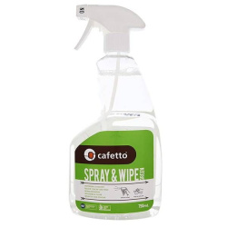 Средство для чистки поверхностей Cafetto Spray & Wipe, 750 мл, органик.