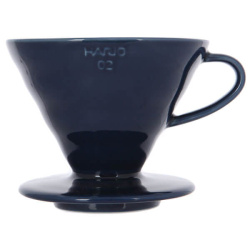 Воронка керамическая для приготовления кофе Hario VDC-02-IBU-UEX Индиго